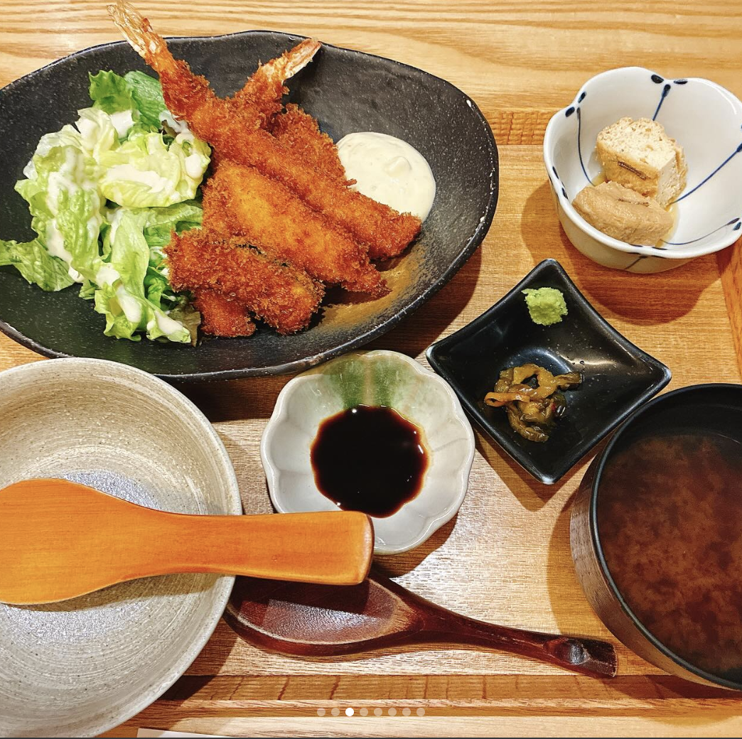 釜めしミックスフライ定食